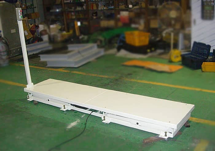 산업용 테이블 리프트 맞춤 제작 사례