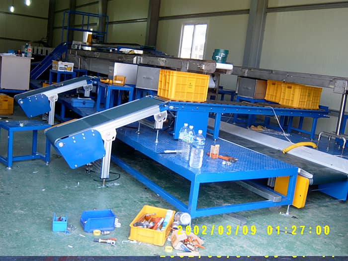 맞춤 제작 테이블 리프트(작업대 승강) 설치 사례