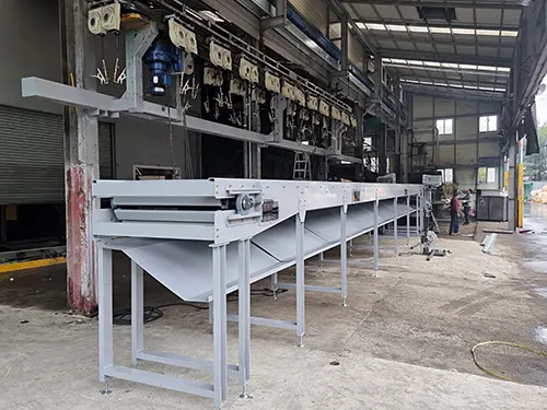 리사이클링 전처리 공정용 컨베이어 설비
