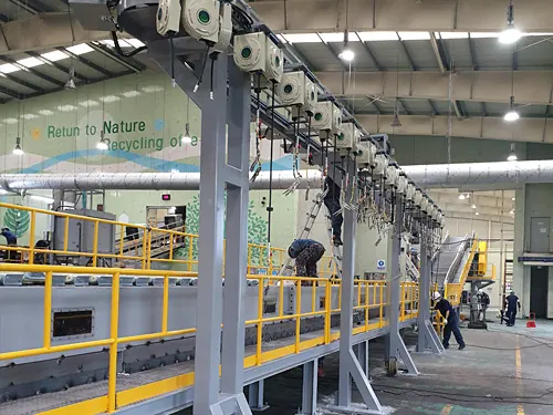 리사이클링 센터 설비 제작 사례 이미지